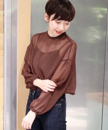 plage | ライトジョーゼットブラウス◆(シャツ/ブラウス)