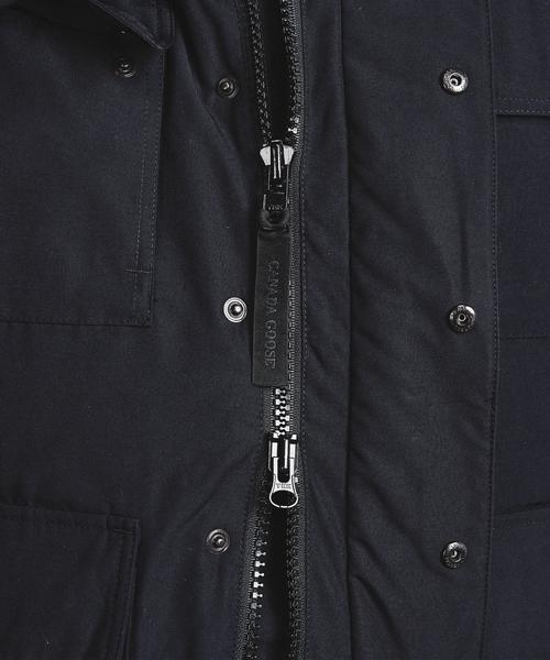 CANADA GOOSE（カナダグース）の「＜CANADA GOOSE（カナダグース）＞ MAITLAND PARKA（ダウンジャケット/コート・メンズ・ブラック/ネイビー・MEDIUM/SMALL/LARGE/X-LARGE）」の21枚目の写真
