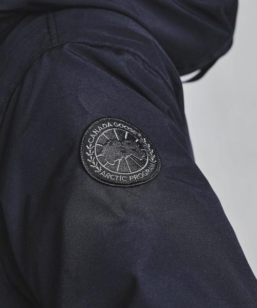 CANADA GOOSE（カナダグース）の「＜CANADA GOOSE（カナダグース）＞ MAITLAND PARKA（ダウンジャケット/コート・メンズ・ブラック/ネイビー・MEDIUM/SMALL/LARGE/X-LARGE）」の11枚目の写真