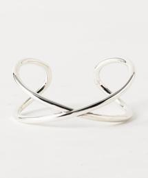 PHILIPPE AUDIBERT | ＜PHILIPPE AUDIBERT（フィリップオーディベール）＞KASONシルバーカラ―バングル(バングル/リストバンド)