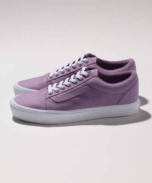 VANS（バンズ）の「【国内exclusive】 ＜VANS(バンズ）＞ OLD SKOOL LITE/オールドスクール（スニーカー・メンズ・パープル/ライム・7h/9/11/8/8h/10/9h）」の4枚目の写真