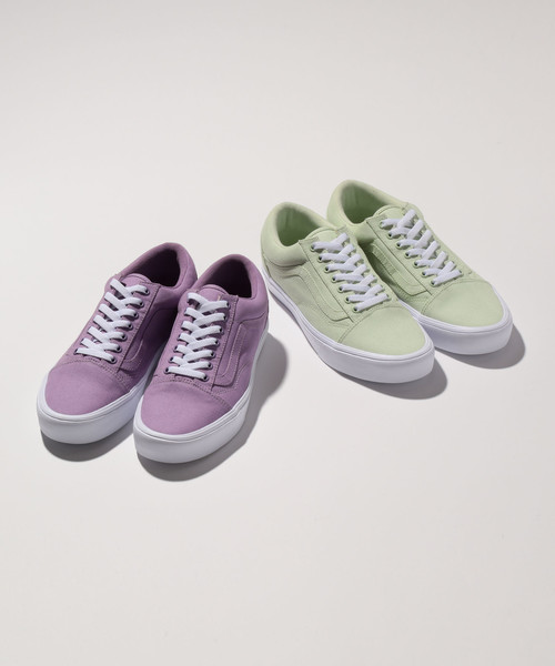 VANS（バンズ）の「【国内exclusive】 ＜VANS(バンズ）＞ OLD SKOOL LITE/オールドスクール（スニーカー・メンズ・パープル/ライム・7h/9/11/8/8h/10/9h）」の12枚目の写真