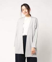 LOWRYS FARM | １２Ｇスーピマロングカーディガン　777993 (カーディガン/ボレロ)