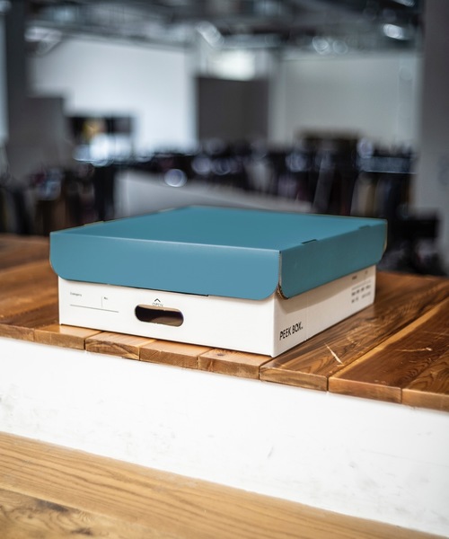 BRID（ブリッド）の「.ブリッド ピーク ボックス 収納ボックス / BRID PEEK BOX［M］（収納グッズ・レディース・ホワイト/ネイビー/イエロー・FREE）」の3枚目の写真