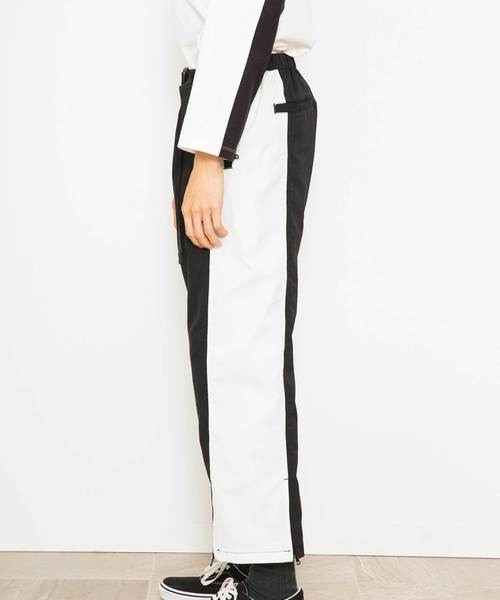 KIIT（キート）の「【KIIT】サイドラインパンツ（その他パンツ・メンズ・ブラウン/ブラック・1/2）」の5枚目の写真