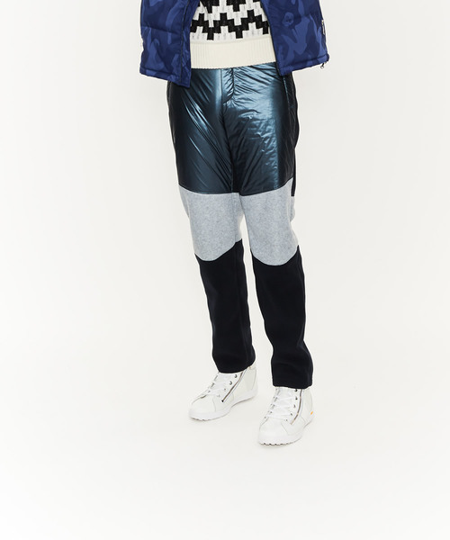 MARK & LONA フリース&ダウン コンビパンツ サイズ44