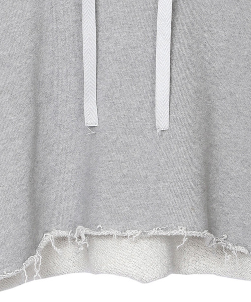 Ameri（アメリ）の「CUT OFF DAMAGE HOODIE（パーカー）」 - WEAR