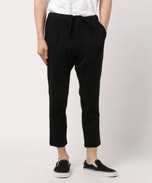 着心地がよすぎるパンツ　イージースラックス　クロップドパンツ　ストレッチ　セットアップ