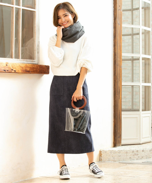 Edit Sheen（エディットシーン）の「別注PVCファー巾着バッグ（ハンドバッグ・レディース・レオパード/ブラック/ベージュ・FREE）」の17枚目の写真