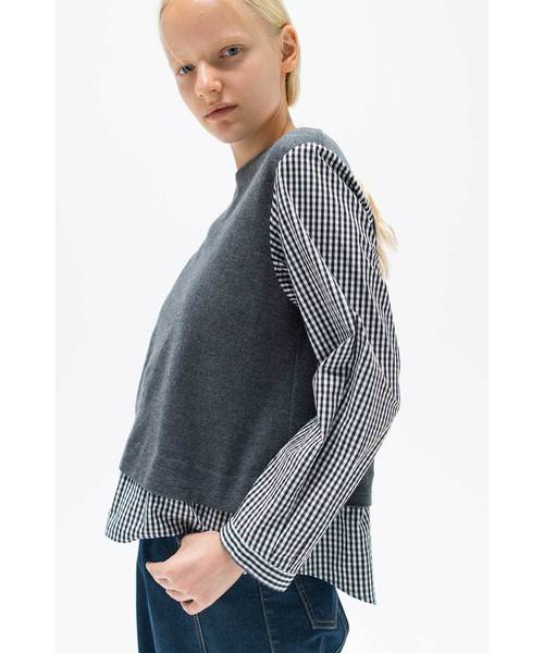 ZUCCa（ズッカ）の「S シャツドッキング（シャツ/ブラウス）」 - WEAR