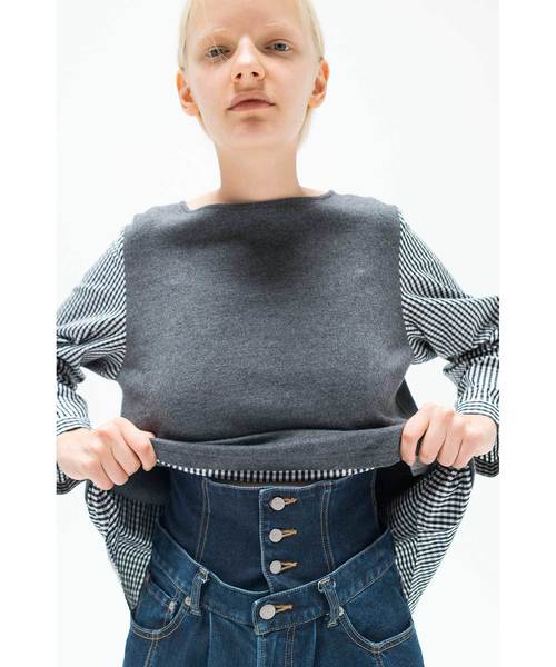 ZUCCa（ズッカ）の「S シャツドッキング（シャツ/ブラウス）」 - WEAR