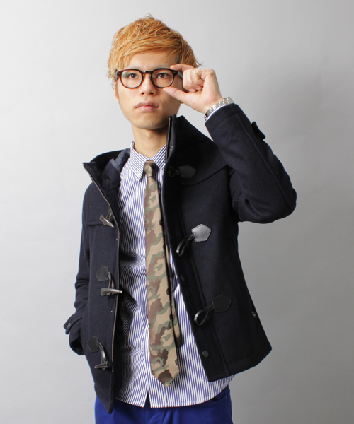 UNION STATION（ユニオンステーション）の「<「smart12月号」115ページ掲載 成宮寛貴さん着用商品> <「Begin 12月号」掲載商品>メルトンショートダッフルコート（ダッフルコート・メンズ・ブラック/グレー/グリーン/ブルー/ネイビー/キャメル/ボルドー・SMALL/MEDIUM/LARGE/LL）」の9枚目の写真