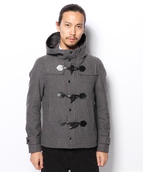 UNION STATION（ユニオンステーション）の「<「smart12月号」115ページ掲載 成宮寛貴さん着用商品> <「Begin 12月号」掲載商品>メルトンショートダッフルコート（ダッフルコート・メンズ・ブラック/グレー/グリーン/ブルー/ネイビー/キャメル/ボルドー・SMALL/MEDIUM/LARGE/LL）」の10枚目の写真