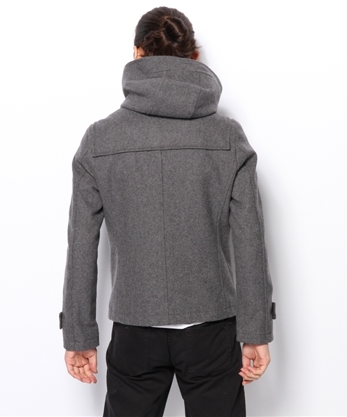 UNION STATION（ユニオンステーション）の「<「smart12月号」115ページ掲載 成宮寛貴さん着用商品> <「Begin 12月号」掲載商品>メルトンショートダッフルコート（ダッフルコート・メンズ・ブラック/グレー/グリーン/ブルー/ネイビー/キャメル/ボルドー・SMALL/MEDIUM/LARGE/LL）」の12枚目の写真