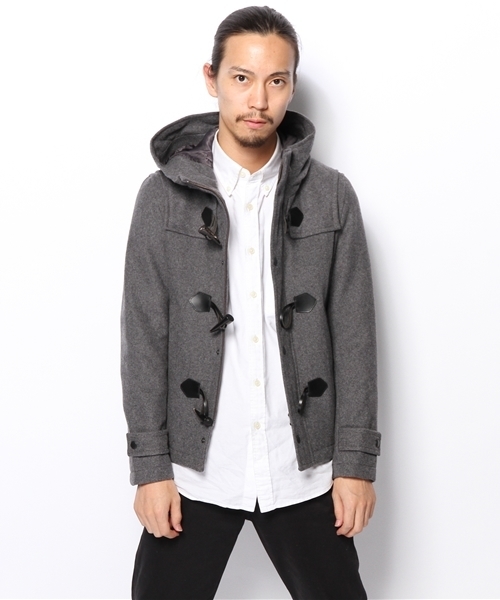 UNION STATION（ユニオンステーション）の「<「smart12月号」115ページ掲載 成宮寛貴さん着用商品> <「Begin 12月号」掲載商品>メルトンショートダッフルコート（ダッフルコート・メンズ・ブラック/グレー/グリーン/ブルー/ネイビー/キャメル/ボルドー・SMALL/MEDIUM/LARGE/LL）」の13枚目の写真