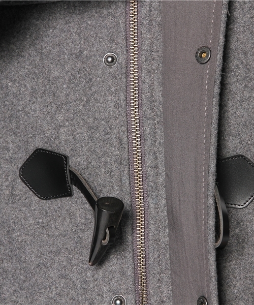 UNION STATION（ユニオンステーション）の「<「smart12月号」115ページ掲載 成宮寛貴さん着用商品> <「Begin 12月号」掲載商品>メルトンショートダッフルコート（ダッフルコート・メンズ・ブラック/グレー/グリーン/ブルー/ネイビー/キャメル/ボルドー・SMALL/MEDIUM/LARGE/LL）」の16枚目の写真