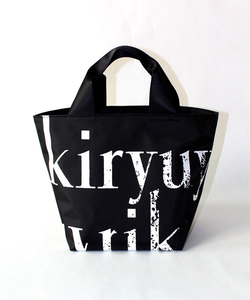 kiryuyrik(キリュウキリュウ)の「TOTE BAG(トートバッグ)」|ブラック×ホワイト