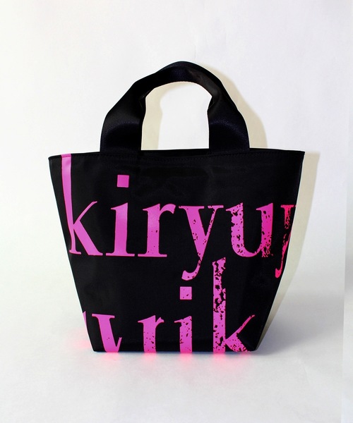 kiryuyrik(キリュウキリュウ)の「TOTE BAG(トートバッグ)」|ブラック×ピンク