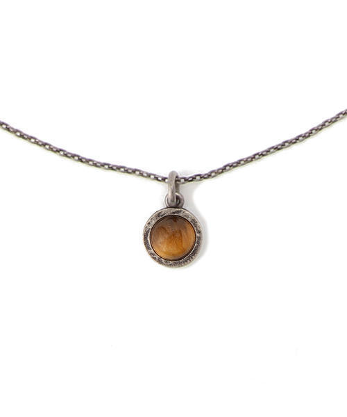 BEAMS(ビームス)の「【WEB限定】 BEAMS / コイン ストーンネックレス(ネックレス・メンズ・ホワイト/ブラック/ロイヤルブルー/ブラウン/レッド・ONE SIZE)」の4枚目の写真