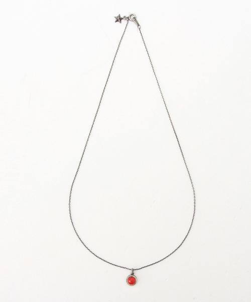BEAMS(ビームス)の「【WEB限定】 BEAMS / コイン ストーンネックレス(ネックレス・メンズ・ホワイト/ブラック/ロイヤルブルー/ブラウン/レッド・ONE SIZE)」の14枚目の写真