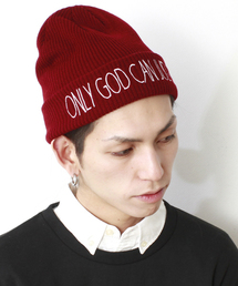 WEGO | WEGO/ロゴ刺繍ニットキャップ(ニットキャップ/ビーニー)