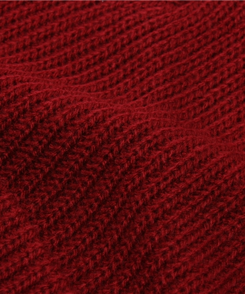 WEGO（ウィゴー）の「WEGO/ロゴ刺繍ニットキャップ（ニットキャップ/ビーニー・メンズ・ネイビー/ワイン/ブラック/ホワイト・FREE）」の9枚目の写真