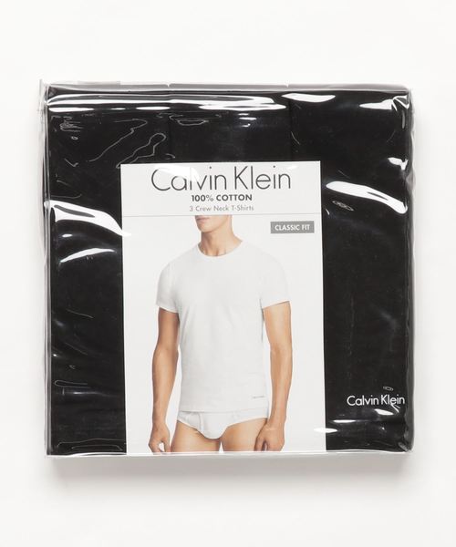 セール Calvin クルーネック Calvin Un 3パック トップス Calvin クルーネック Klein カルバン クライン Tシャツ Tシャツ カットソー Klein カルバン クライン のファッション