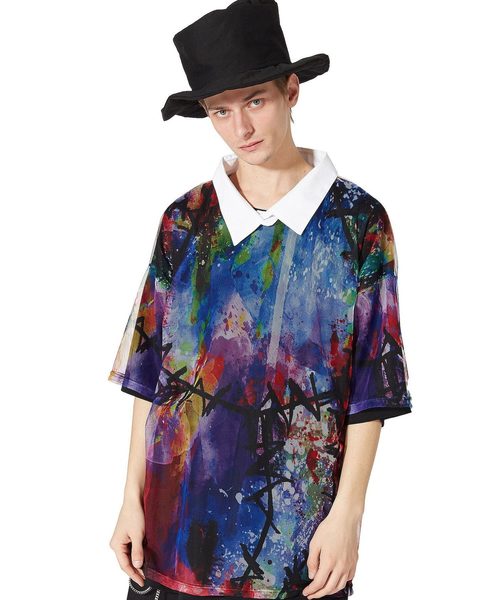 ankoROCK（アンコロック）の「完全体ゾンビチュールシャツ襟Ｔシャツ -メガビッグ-（Tシャツ/カットソー・メンズ・A・ONE SIZE）」の13枚目の写真