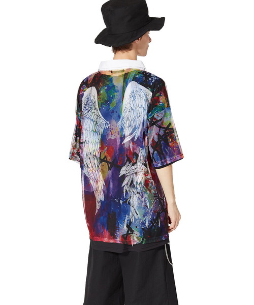 ankoROCK（アンコロック）の「完全体ゾンビチュールシャツ襟Ｔシャツ -メガビッグ-（Tシャツ/カットソー・メンズ・A・ONE SIZE）」の11枚目の写真
