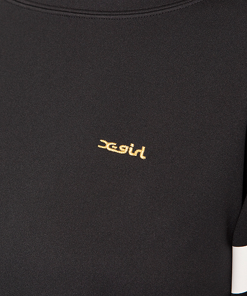 X-girl（エックスガール）の「NUMBERING DRESS（ワンピース・レディース・ホワイト/ブラック/ブルー・1/2）」の8枚目の写真