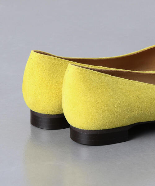 UNITED ARROWS（ユナイテッドアローズ）の「UBCB ポインテッド ソフト フラットパンプス（パンプス・レディース・イエロー/ダークグレー/ダークブラウン・38/37h/36h/35/36/35h/37）」の12枚目の写真