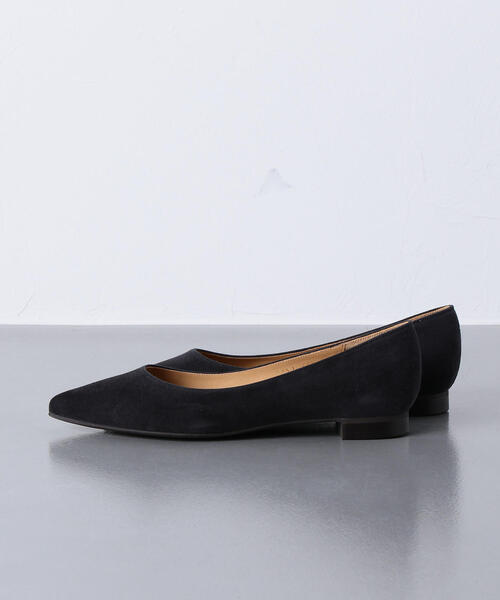 UNITED ARROWS（ユナイテッドアローズ）の「UBCB ポインテッド ソフト フラットパンプス（パンプス・レディース・イエロー/ダークグレー/ダークブラウン・38/37h/36h/35/36/35h/37）」の5枚目の写真