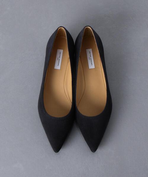 UNITED ARROWS（ユナイテッドアローズ）の「UBCB ポインテッド ソフト フラットパンプス（パンプス・レディース・イエロー/ダークグレー/ダークブラウン・38/37h/36h/35/36/35h/37）」の16枚目の写真