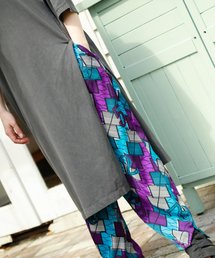 niko and... | アフリカンモチーフプリントパンツ(その他パンツ)