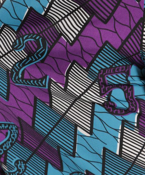 niko and...（ニコアンド）の「アフリカンモチーフプリントパンツ（その他パンツ・レディース・ブルー/パープル/ボルドー・MEDIUM/LARGE）」の14枚目の写真