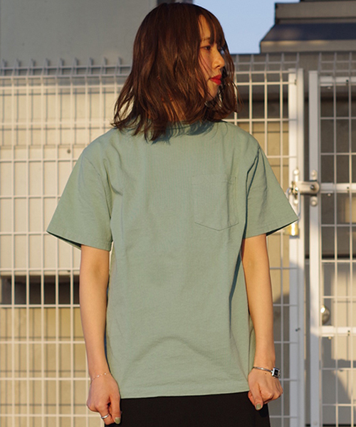 WALLA WALLA SPORT（ワラワラスポーツ）の「SHORT SLEEVE BIG TEE（Tシャツ/カットソー・メンズ・ブラウン/オレンジ/ホワイト/ブラック/グリーン系その他・S/M/L/XL）」の5枚目の写真