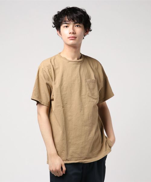 WALLA WALLA SPORT（ワラワラスポーツ）の「SHORT SLEEVE BIG TEE（Tシャツ/カットソー・メンズ・ブラウン/オレンジ/ホワイト/ブラック/グリーン系その他・S/M/L/XL）」の15枚目の写真
