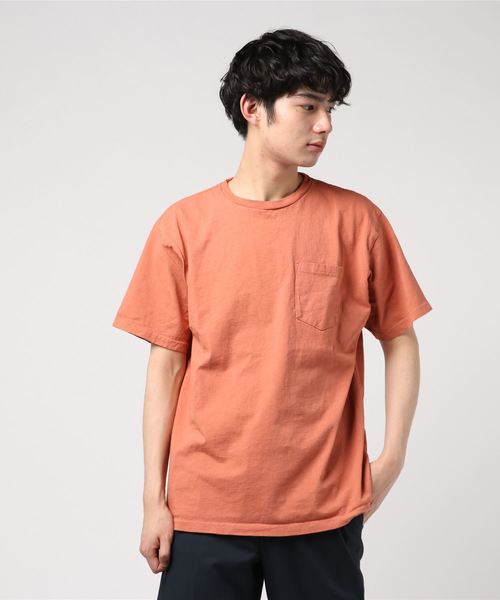 WALLA WALLA SPORT（ワラワラスポーツ）の「SHORT SLEEVE BIG TEE（Tシャツ/カットソー・メンズ・ブラウン/オレンジ/ホワイト/ブラック/グリーン系その他・S/M/L/XL）」の13枚目の写真