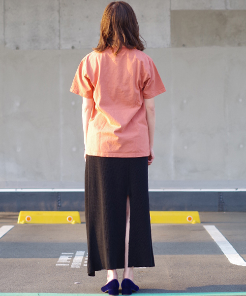 WALLA WALLA SPORT（ワラワラスポーツ）の「SHORT SLEEVE BIG TEE（Tシャツ/カットソー・メンズ・ブラウン/オレンジ/ホワイト/ブラック/グリーン系その他・S/M/L/XL）」の9枚目の写真