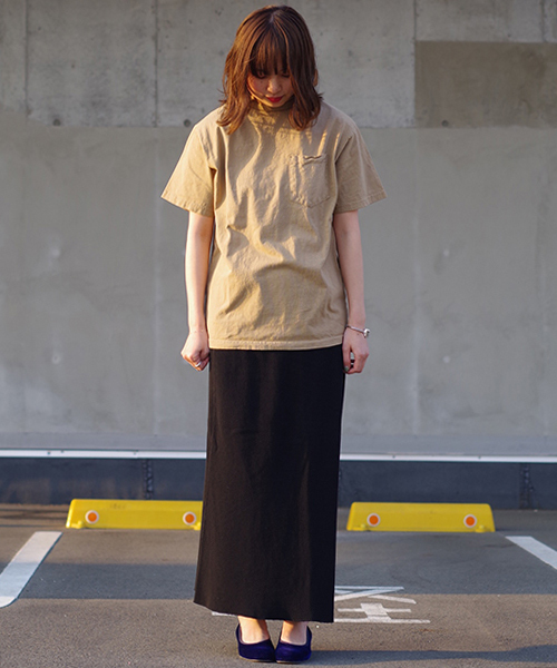 WALLA WALLA SPORT（ワラワラスポーツ）の「SHORT SLEEVE BIG TEE（Tシャツ/カットソー・メンズ・ブラウン/オレンジ/ホワイト/ブラック/グリーン系その他・S/M/L/XL）」の8枚目の写真