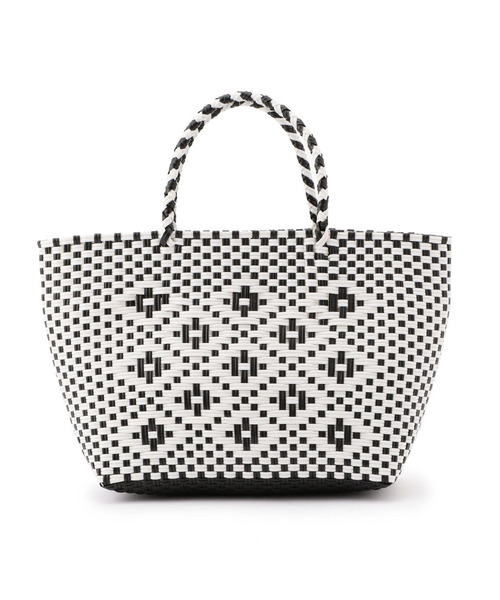 Petit Honfleur（プチオンフルール）の「メルカドトートバッグ（トートバッグ・レディース・ブラック/ブルー・フリー）」の2枚目の写真