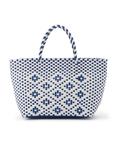 Petit Honfleur（プチオンフルール）の「メルカドトートバッグ（トートバッグ・レディース・ブラック/ブルー・フリー）」の12枚目の写真