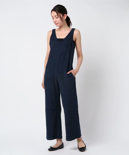 Ocean Pacific(オーシャンパシフィック)の「オールインワン OP 529352(つなぎ/オールインワン・レディース・ネイビー/グレー・M/L)」の2枚目の写真