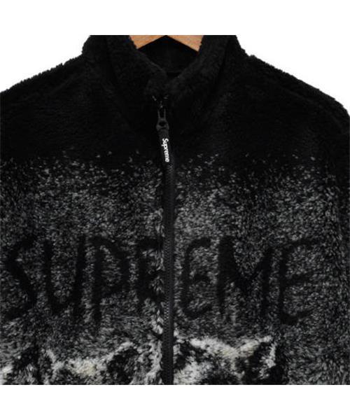 ブランド古着】WEEK3 Wolf Fleece Jacket ウルフ柄フリースジャケット