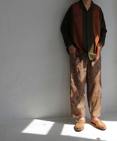 antiqua（アンティカ）の「レザーメッシュサンダル（サンダル・メンズ・ブラック/ベージュ/ベージュ系その他・M/L）」の18枚目の写真