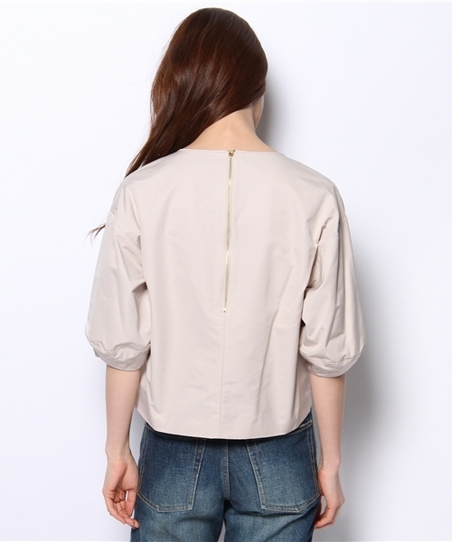 Liesse（リエス）の「後ろファスナー付きプルオーバー（シャツ