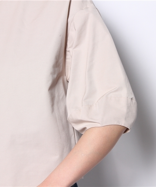 Liesse（リエス）の「後ろファスナー付きプルオーバー（シャツ