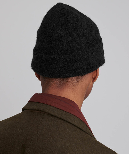 Saturdays NYC（サタデーズ ニューヨークシティ ）の「Boucle Beanie（ニットキャップ/ビーニー・メンズ・ブラック/ベージュ/イエロー・FREE）」の8枚目の写真