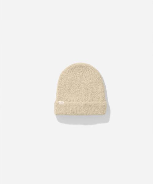 Saturdays NYC（サタデーズ ニューヨークシティ ）の「Boucle Beanie（ニットキャップ/ビーニー・メンズ・ブラック/ベージュ/イエロー・FREE）」の6枚目の写真