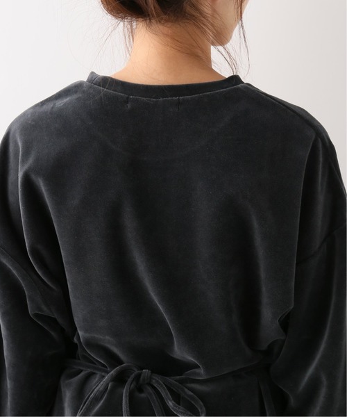 JOINT WORKS(ジョイントワークス)の「ドヅメベロアドロスト プルオーバー(Tシャツ/カットソー・レディース・チャコールグレー/ベージュ・FREE)」の11枚目の写真